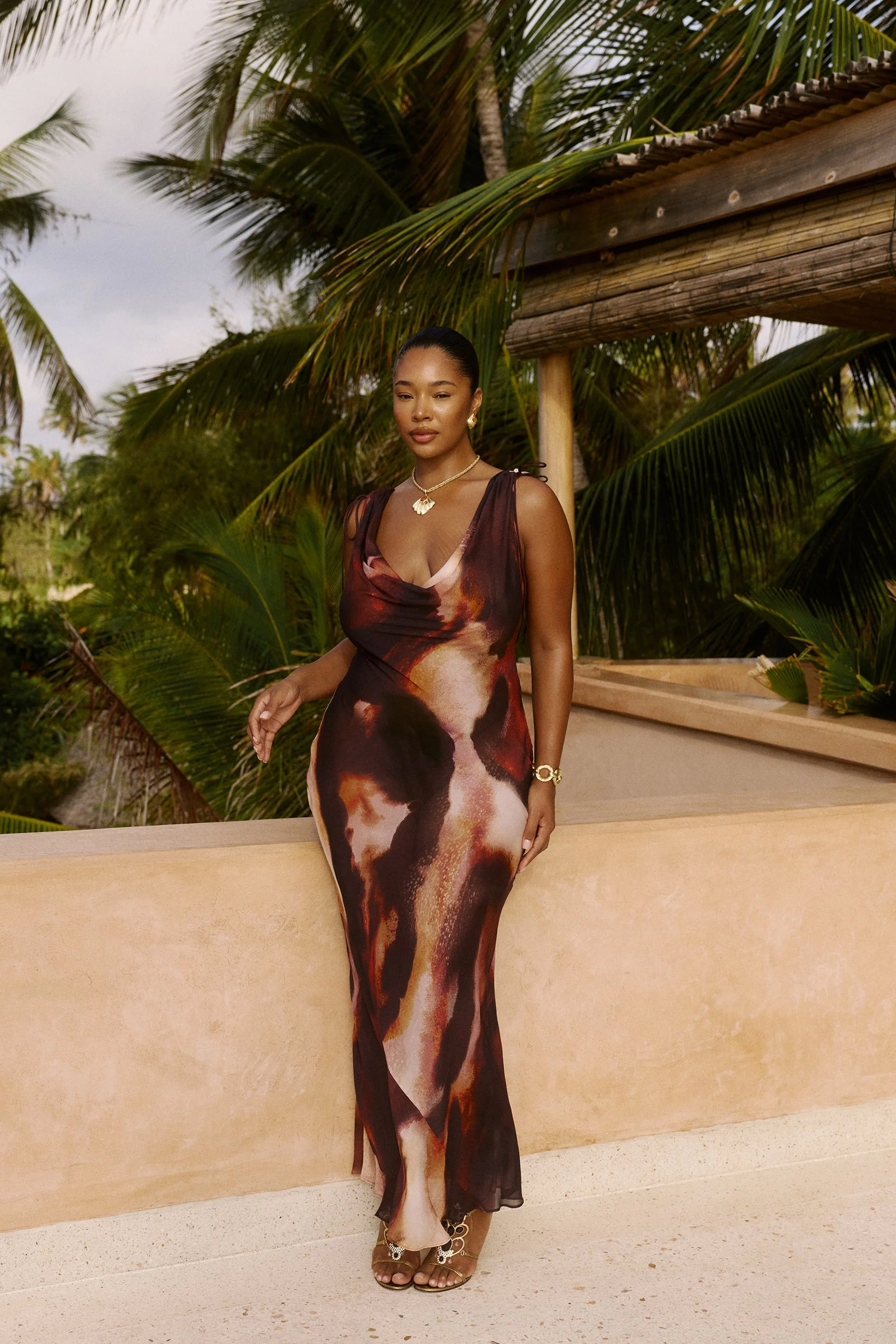 Andressa Dress in Sarabi - Image 11