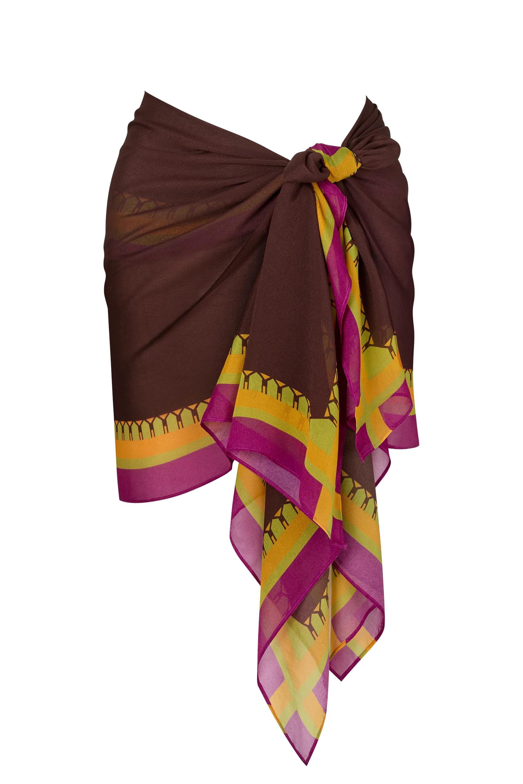 Georgette Sarong in Zahana - Image 9
