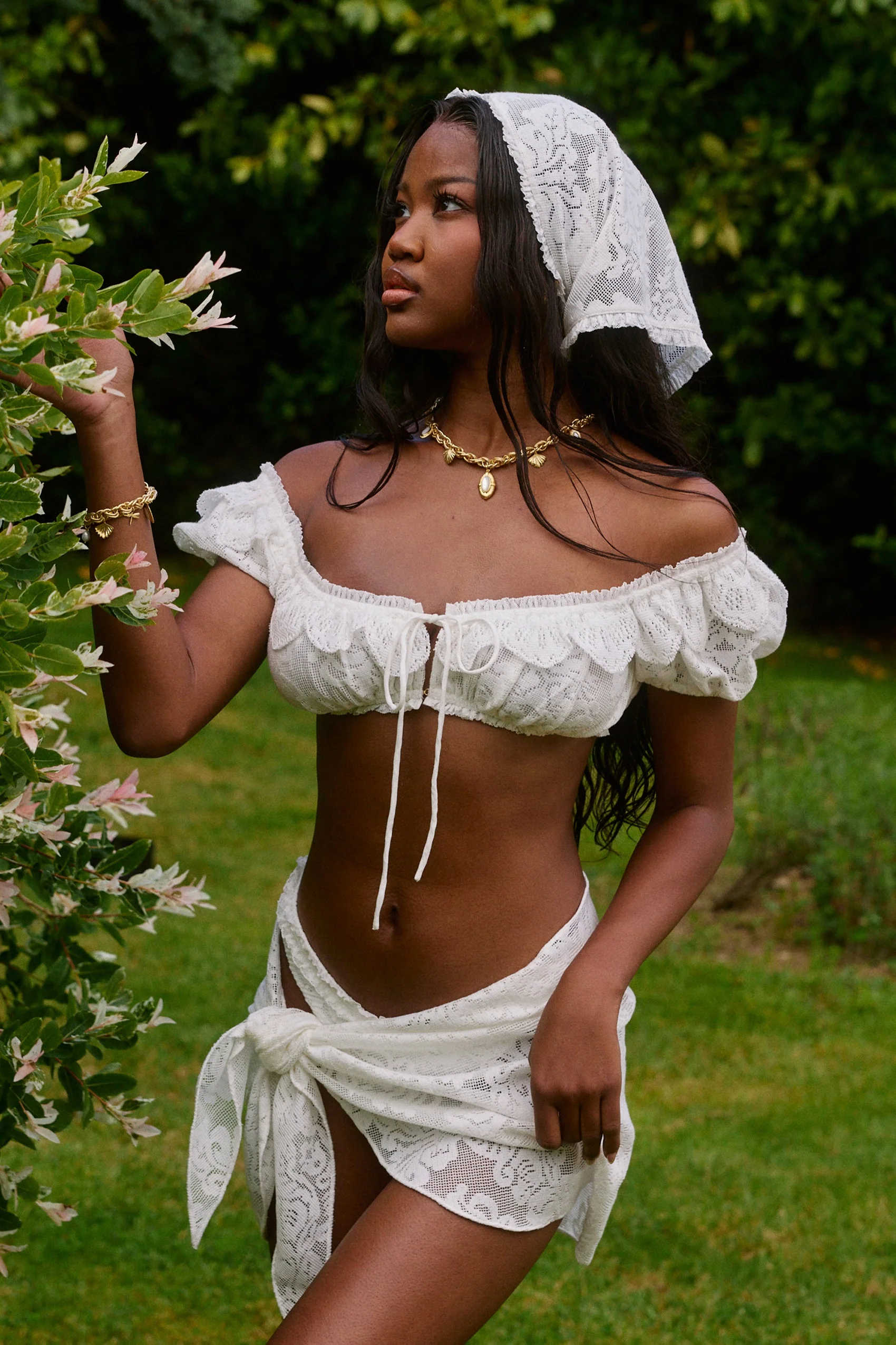 Head Scarf in Lumiere - Image 5
