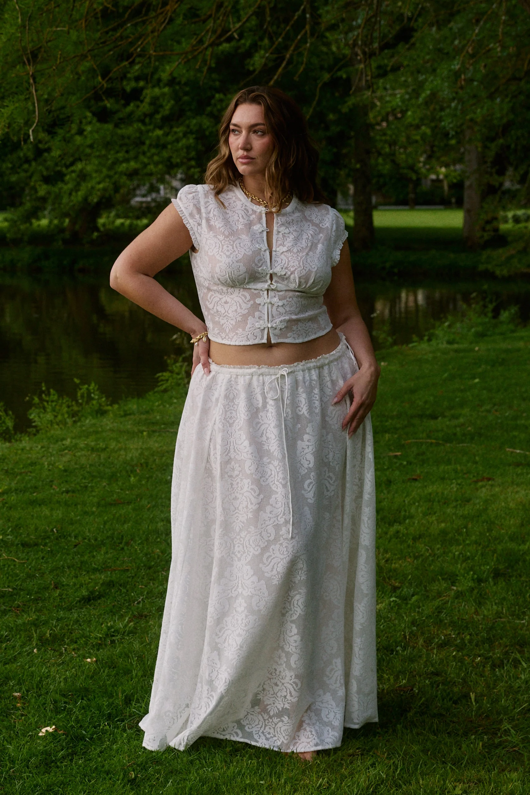 Liora Maxi Skirt in Lumiere - Image 12