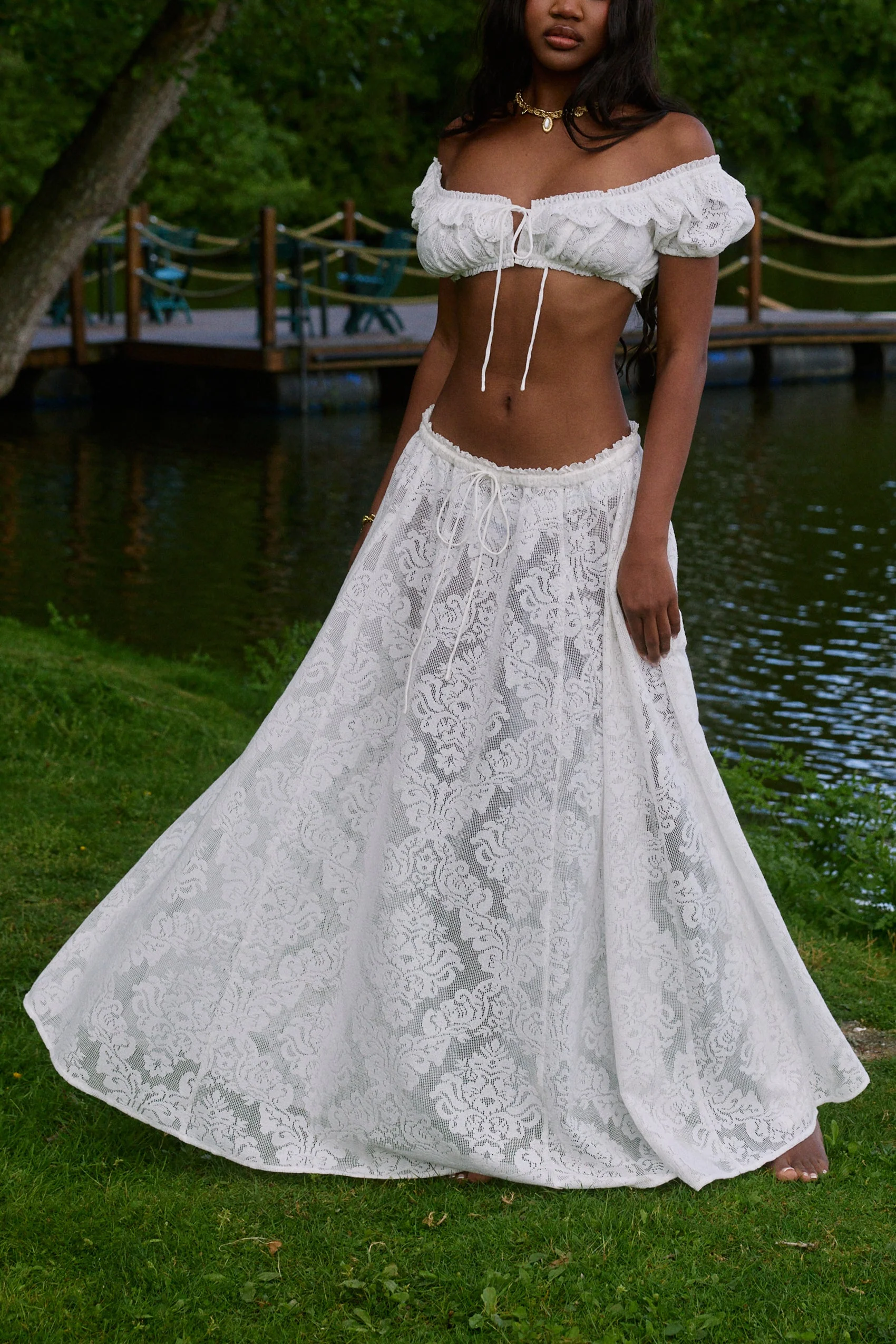 Liora Maxi Skirt in Lumiere - Image 8