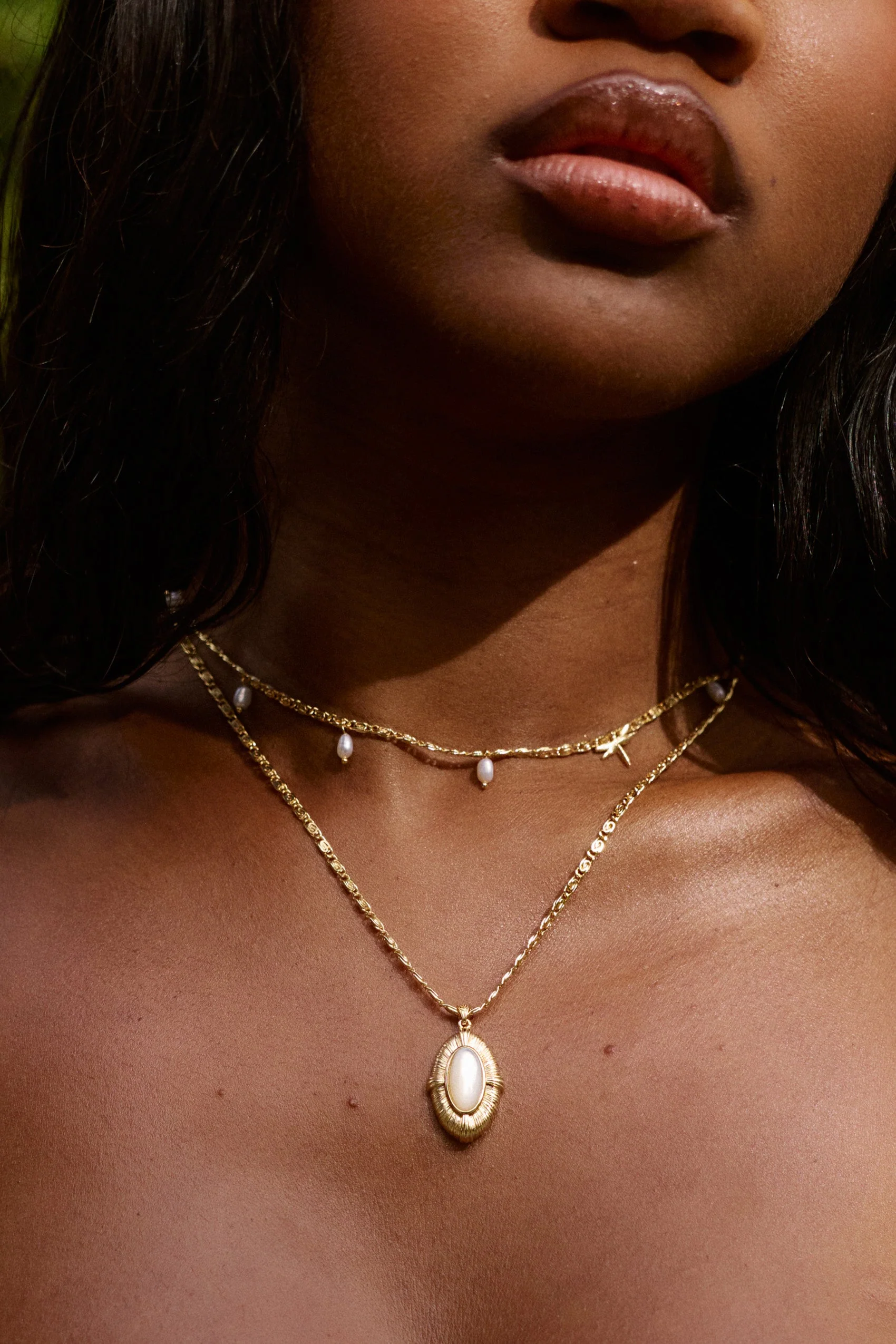 Mirae Necklace in Pearl - Image 2