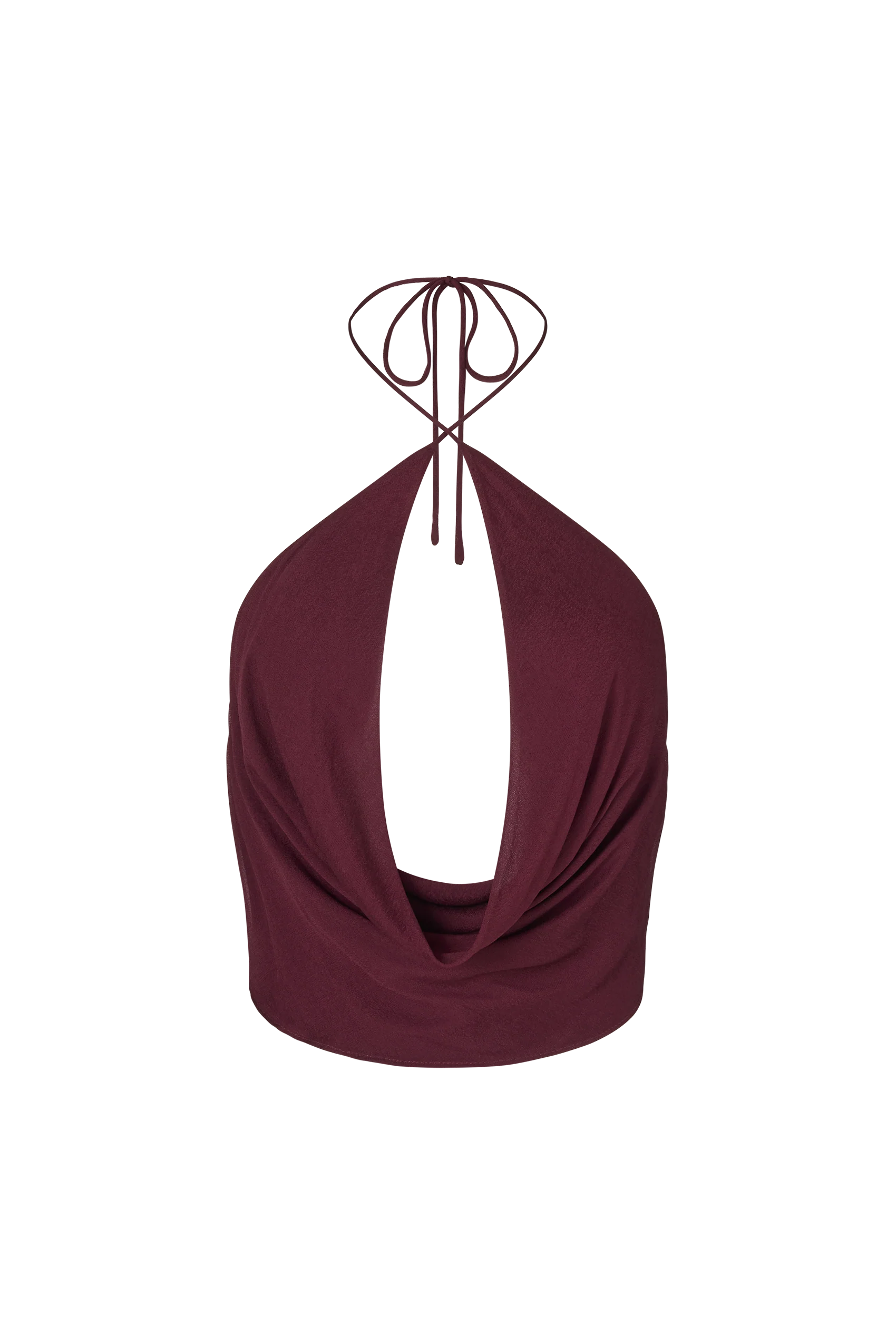 Nora Top in Merlot - Image 9