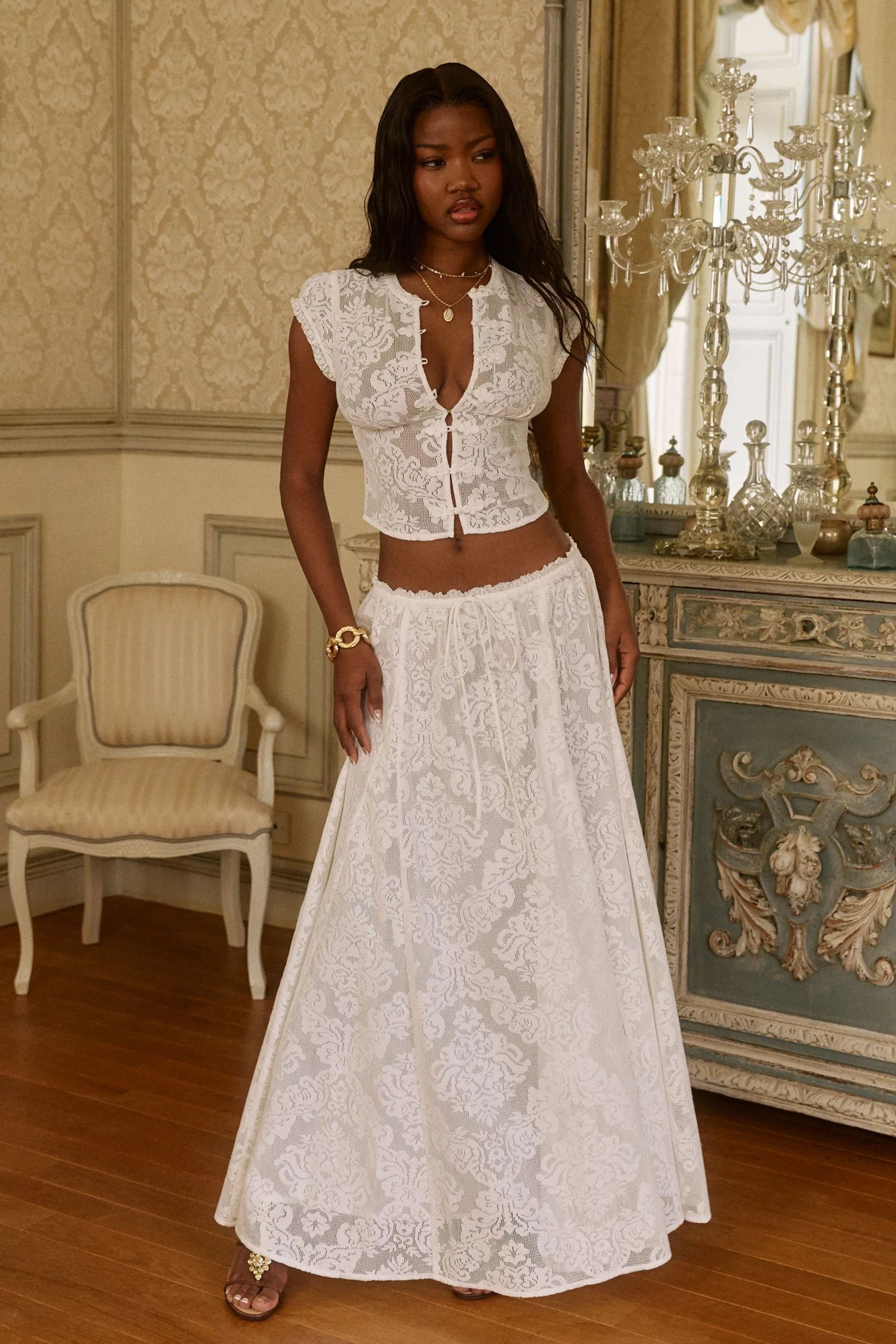 Olympia Top in Lumiere - Image 4