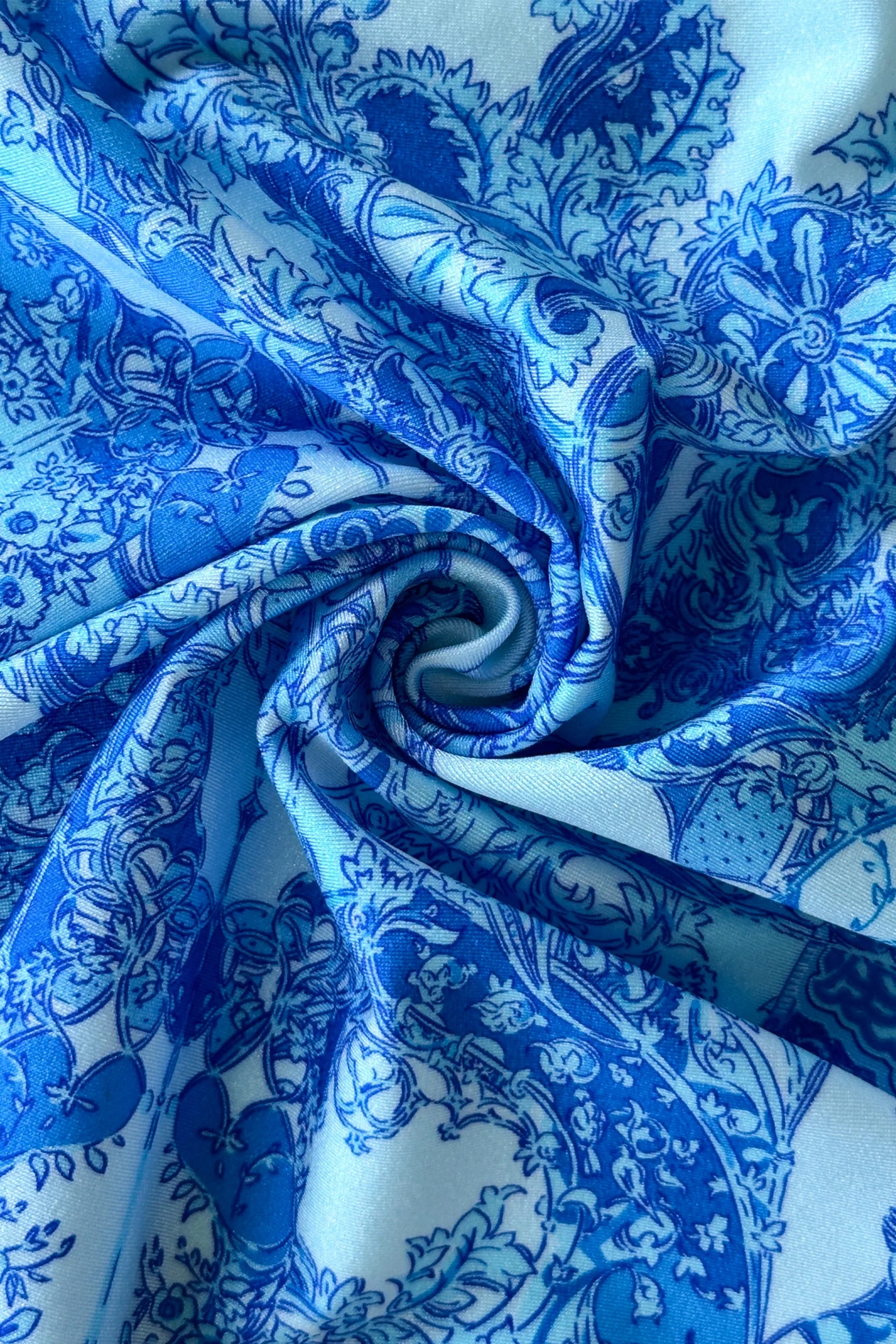 Prague Bikini Bottom in Azzurro - Image 12