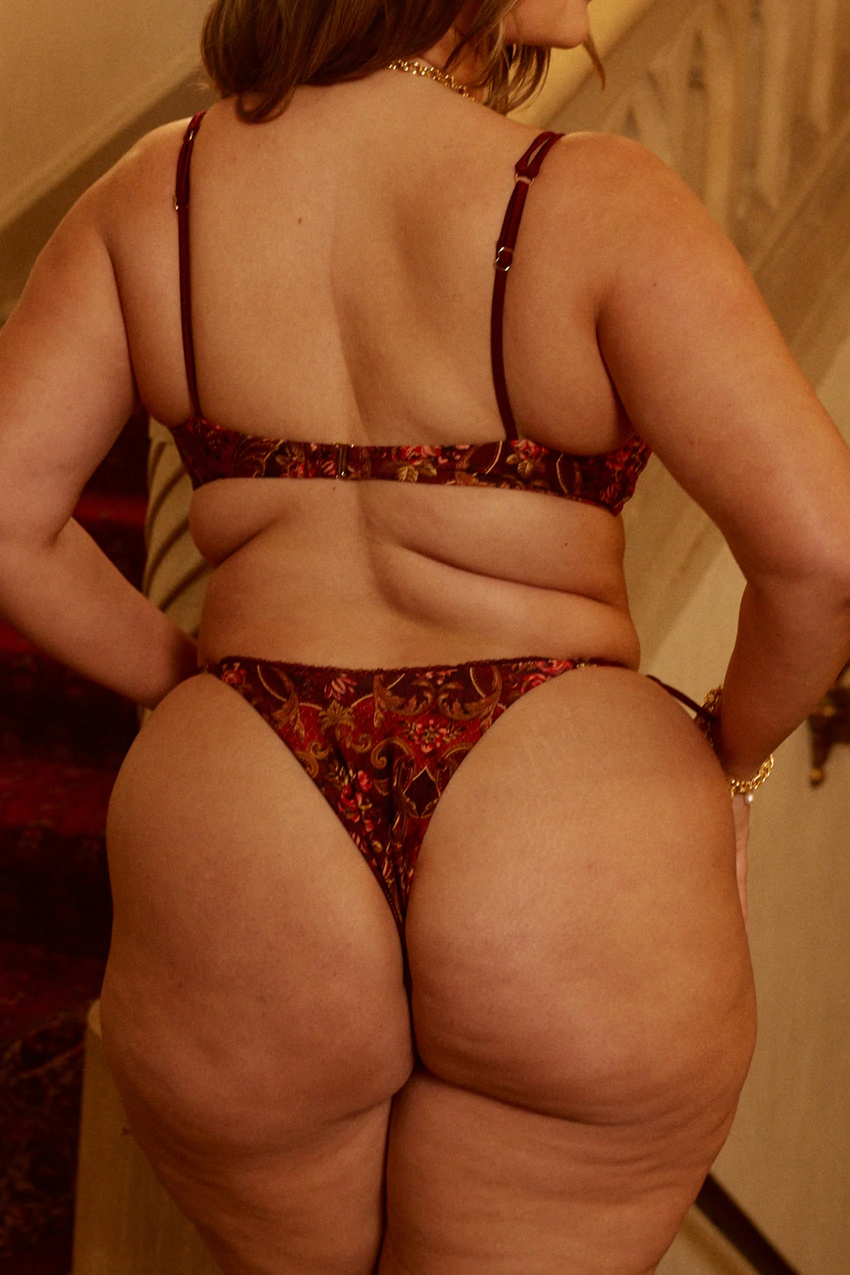 Sienna Bikini Bottom in Rosetta - Image 2